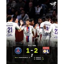 Paris Saint-Germain 1-2 Olympique Lyonnais